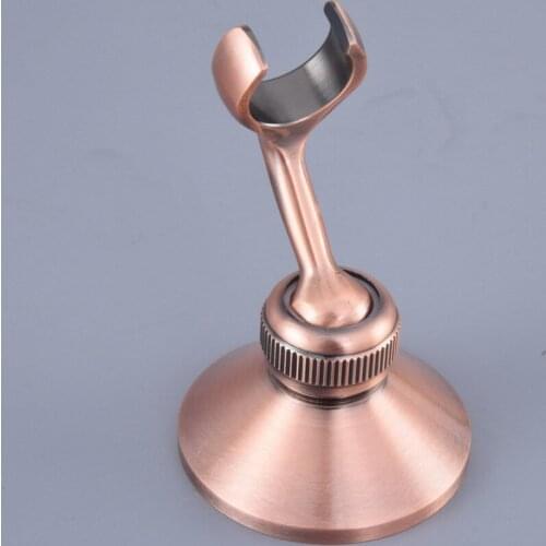 Antique Red Copper Adjustable Bathroom Moving Shower Hand Head Holder Bracket thh133