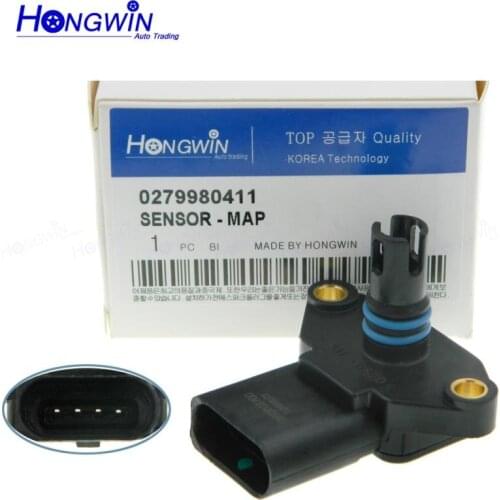 036906051D Intake Manifold Absolute Pressure Map Sensor For VW Bora Caddy Golf Lupo Polo Vento 1.4 1.6 036906051 0279980411