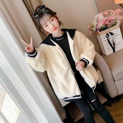Girls Babys Coat Jacket Outwear 2021 Embroidery Thicken Winter Autumn Overcoat Top Zipper Cardigan Childrens Clothing