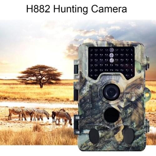 H882 1080P 5MP Wildlife Camcorder Infrared Night Vision Waterproof and Dustproof Hunting HD Camera Scouting Outdoor Accessories