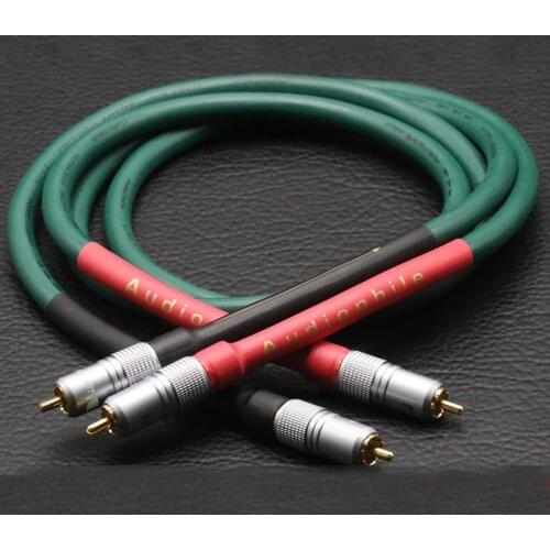 Hifi Alpha series FA-220 OCC Rca Audio Cable Amplifier CD DVD Player Speaker RCA Interconnect Cable