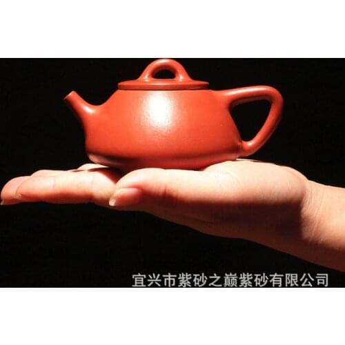 Yixing authentic manual recommended wholesale child smelting stone gourd ladle sketch 120 ml pot of tea drinking tea pot
