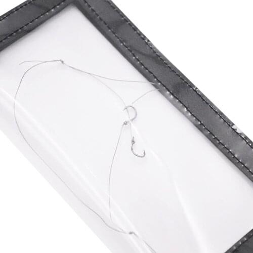 Portable Fishing Hook Cover Transparent PVC Lure Fishing Hook Protective Wraps Cover Lures Bag Tackle Accessories