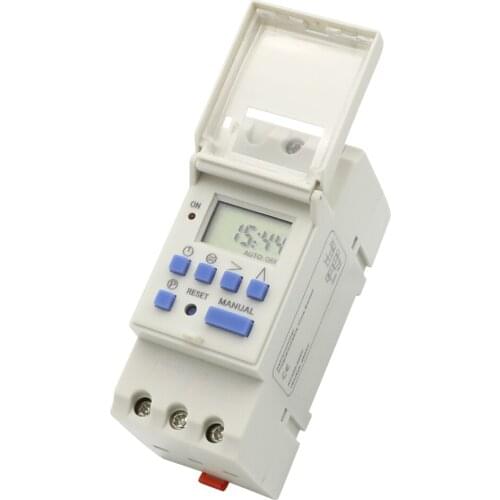 Sunrise sunset automatically open close switch 12V programmable digital timer switch with 16times on/off time set range1min-168H