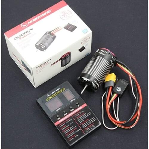 Hobbywing QuicRun Fusion Brushless System Motor & ESC 2-in-1 1200Kv / 1800Kv 540 Waterproof For 1/10 Climbing Car RC Crawler