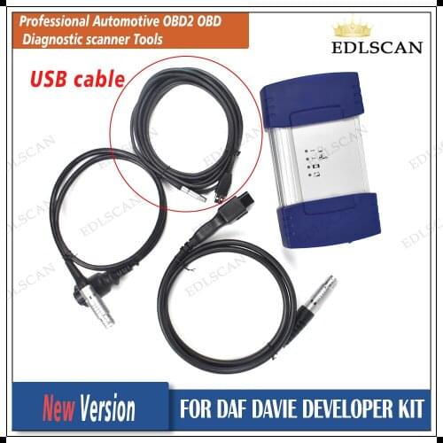Truck diagnostic scanner for daf truck diagnostic software Paccar davie DAF 560 MUX heavy duty