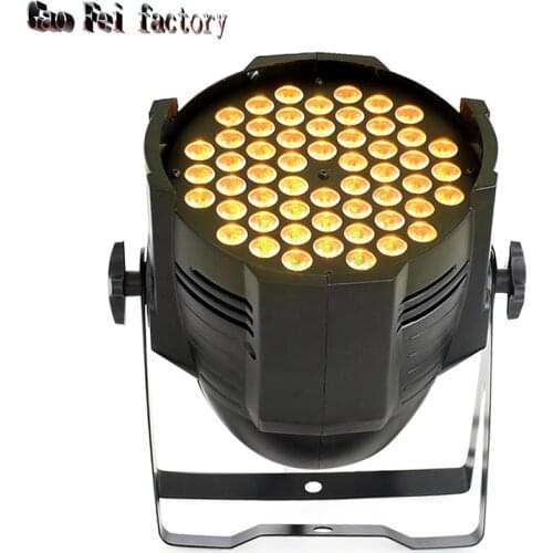 LED Par Can 54X3W RGB 3In1 Lyre Wash Dj Lights By Dmx Control Professional Dj Stage Lighting For Wedding Party Event