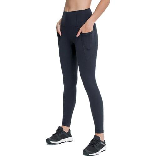 Naked Feel Training Pants High Waist Sport Legging Gym Tights Compression Sports Pants Push Up Women Fitness Yoga Leggings