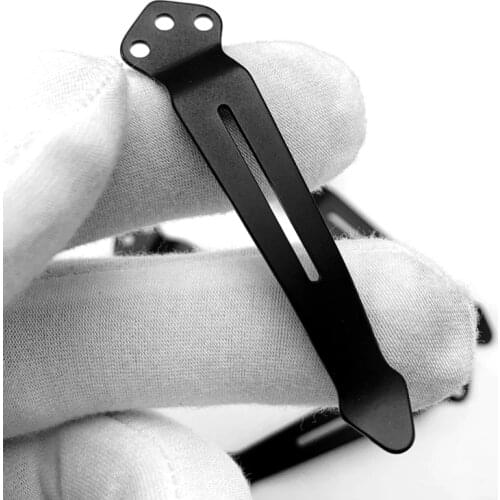 Top Quality Tc4 Titanium Alloy Butterfly 551 Back pocket Knife clip Zt FOR ZT0620 0630 EM Knife