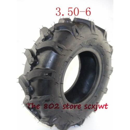High quality 3.50-6 thickening vacuum tyre mobility scooter tire for Quad Lawn Mowe Garden Tractor rotary cultivator