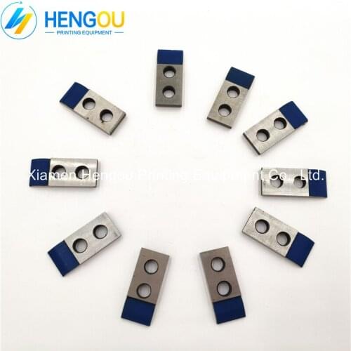 100 Pieces Hengoucn SM52 Printing Gripper Parts PU M2.583.637 for SM74 machine gripper size 35x15x4.7mm