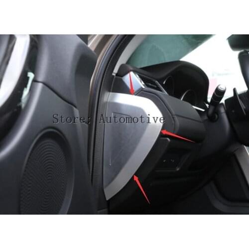 2pcs/set Aluminum Accessories For Land Rover Discovery Sport 2015-2017 Car-Styling Side Decoration Panel Cover Trim Parts