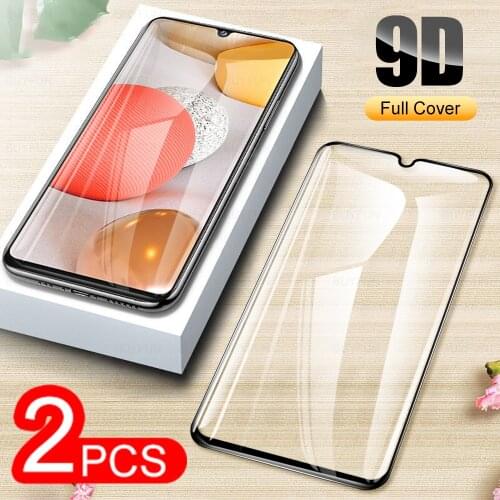2 Pcs Full Protective Glass For Samsung Galaxy A42 5G A40 A41 A60 A80 Screen Protector On A6 A8 Plus 2018 S20 FE Tempered Glass