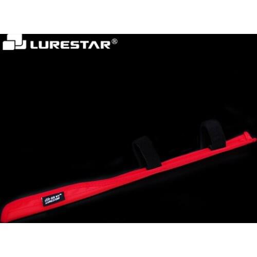 39cm UL/L Fish Pole Protector Bag High Elasticity Fasten Rod Tip Glove Wrapping-Band-Belt Accessories Two Carbon Round Tube