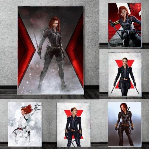 5D DIY Diamond Painting Marvel Black Widow Moive Cross Stitch Kit Embroidery Mosaic Art Picture of Rhinestones Wall Decor