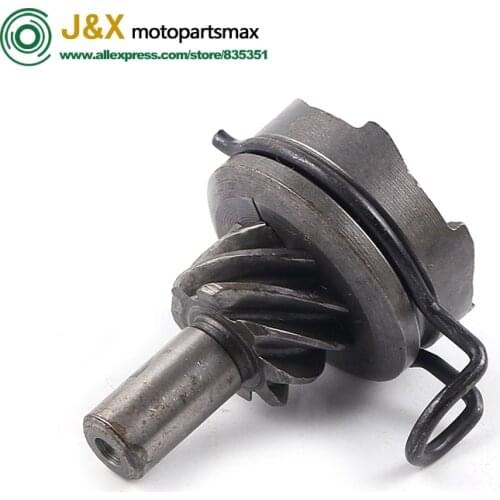 8 7 T Kick Start Idle Shaft Gear kickstart pinion gear 7 8 splines Teeth Gy6 50cc 139QMB/139QMA Starter Scooter