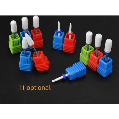 ATOMUS Ceramic Nail Drill Bit Electric Nail Milling Cutter for Manicure Pedicure Nail Art Accessoires Tool Remove Nail Polish