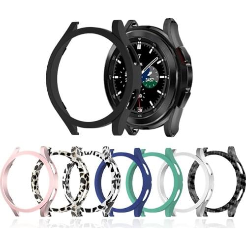 Watch4 Case Hard PC Hollow Frame Protection Cover For Samsung Galaxy Watch 4 Classic 46mm 42mm 44mm 40mm SmartWatch Shell Fundas