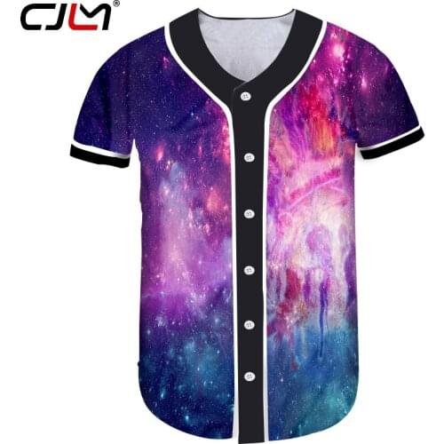 CJLM Harajuku New Loose Lady Black and white Tshirt 3D Printed Funny sky Skull Big Size 5XL Short Sleeve Baseball Shirt