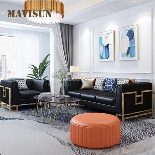 Living Room Sofa Love-Seat And 3 Seat Leisure Lounge Couch For Home Or Office Classic Leather Recliner Armchair Modern Furniture