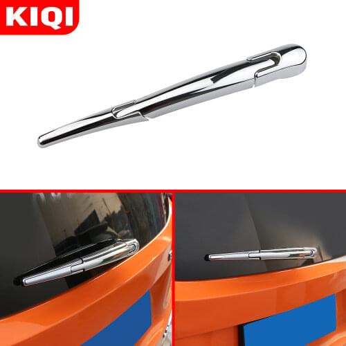 For Jeep Renegade 2014 2015 2016 2017 2018 2019 ABS Chrome Rear Window Wiper Wash Cover Trim Car Styling Exterior Accessories