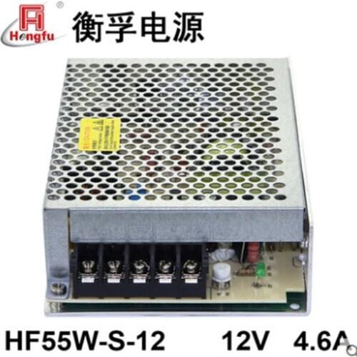 Factory HengFu HF55W-S-12 Charger Transformer AC 220V to DC24V 4.6A Singel Output DC Switching Power