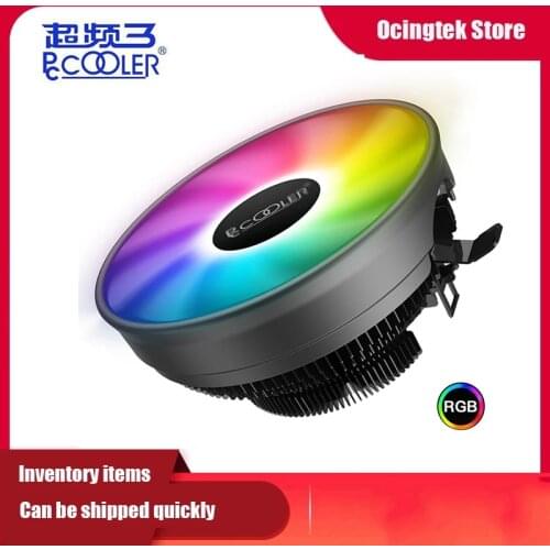 PCCOOLER PRO CPU Cooler 120mm Silent Fan 12V cooler, Used For Computer Cooling CPU Cooler For LGA 1150 1155 775 AM3 AM4