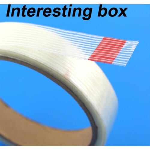 Glass line fiber tape, grid cross pattern strong tape, DIY model tape