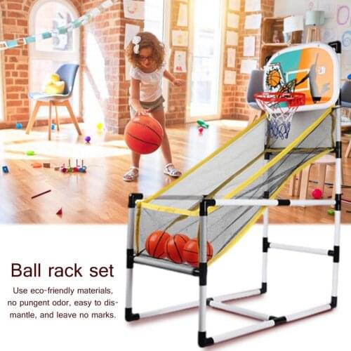 Basketball Shooting Machine Portable Basketball Hoop Arcade Game Brain-Training Toy for Children Kids Educational Toy Gift