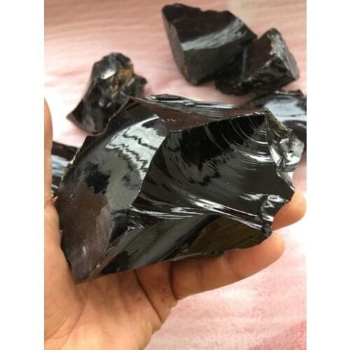 1kg rough obsidian quartz crystal Specimen original