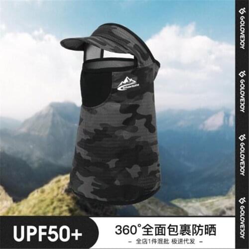 NEW Summer Unisex Sun Hat Uv-protection Outdoor Hiking Fisherman Cap Breathable XTJ81