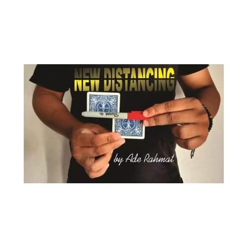 NEW DISTANCING By Ade Rahmat Gimmick Magic Tricks Street Performer Magician Card Magic Props Illusions Stage Visual Effect Funny