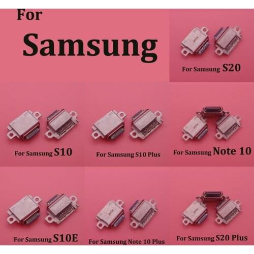 New Charger Charging Connector USB Port Dock Connector Plug For Samsung Galaxy S10 Plus S10e S20 Note 10 Plus Replacement Parts