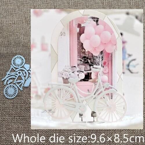 New Design Craft Metal stencil mold Cutting Dies Basket Bicycle decoration scrapbook die cuts Album Paper Card Craft Embossing