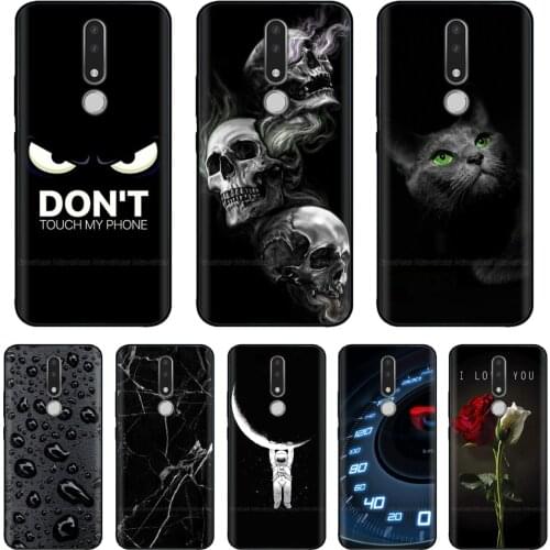 Silicone Case for Nokia 3.1 Plus Case Back Cover for Nokia 3.4 2.4 5.4 2.3 3.1 5.1 Cartoon TPU Phone Cases Shockproof Bumper