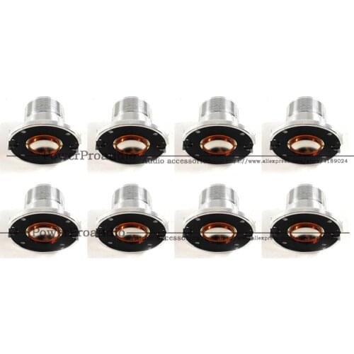8PCS Titanium Dome Diaphragm Kit For JBL 2414H, 2414H-1,EON 315,305,210P, 315, 510, 928 IN STOCK
