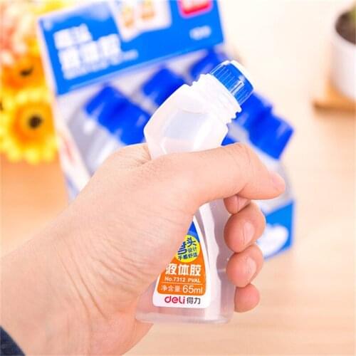 65ML Liquid Glue PVAL Superglue Paper Crafts DIY School Office Supply Conductive Adhesive Business Stationery Store Home Tools