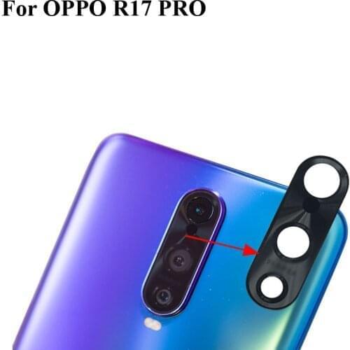 For OPPO R17 PRO R 17 pro Replacement Back Rear Camera Lens Glass Housing Parts For OPPO R17PRO test good