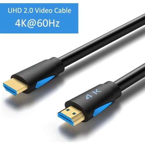 4K 60Hz Video 2.0 Version Male to Male Switch Extension HD Video Hdmi-compatible Cable Adapter for Home Theater Application 60Hz