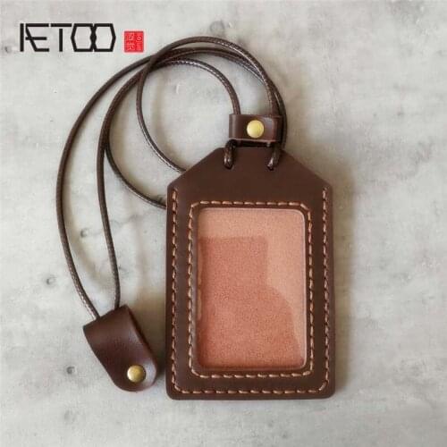 AETOO Women's Business Card Holders