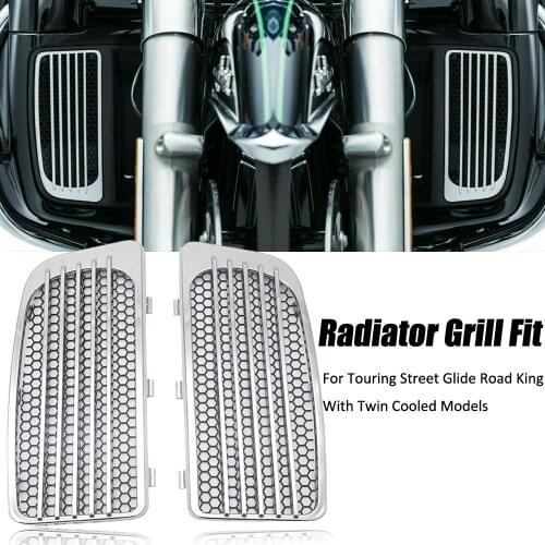 Motorcycle Accessories Fit for Touring Electra Glide Road Glide Ultra Limited Trike Tri Glide Radiator Grill Lower Fairing Cover
