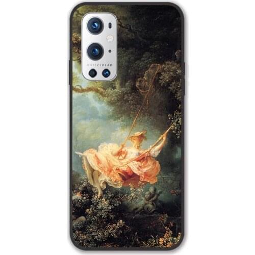 For Oneplus The Swing by Jean-Honoré Fragonard Black TPU Border Oneplus Case