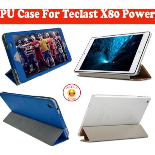 High Quality PU Case For Teclast X80 Power 8" Tablet,Protective Case Cover For Teclast X 80 Power PC With 4 Gifts