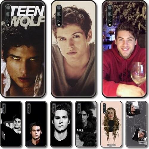 Teen wolf roles Phone Case For Huawei Y 5 6 7 8 9 A P S Pro 2020 2019 Black Shell Cover