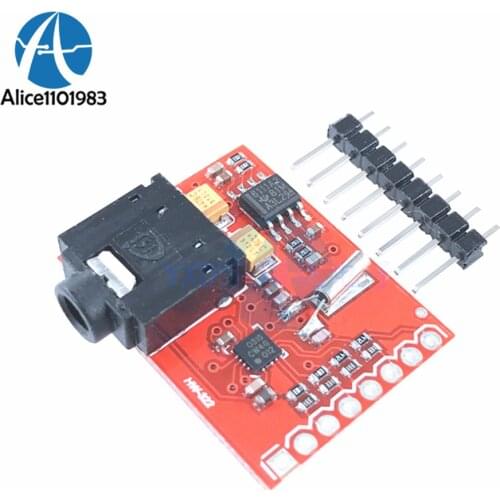 Si4703 Breakout Board FM RDS Tuner Digital Radio Broadcast Data Processing Module FM Radio Breakout Board Module For Arduino AVR