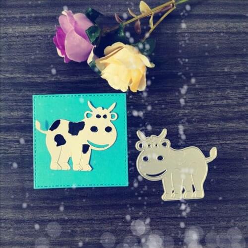 Cattle Metal Cutting Dies for DIY Scrapbooking Album Paper Cards Decorative Crafts Embossing Die Cuts