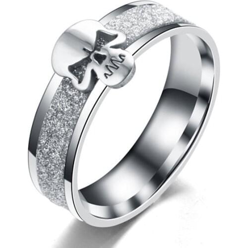 MANGOSKY Skull Ring 316 Stainless Steel 6mm Skull Ring for Men and Women