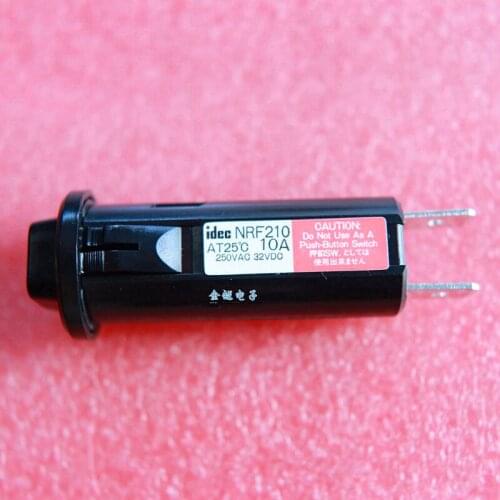 Original new 100% NRF210-10A overload protector switch AT25 250VAC 32VDC recoverable safety switch