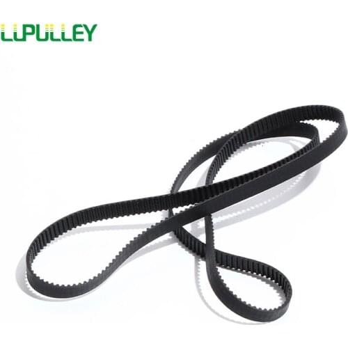 LUPULLEY 2GT GT2 Rubber Timing Belt 6/10mm Belt Width 2GT-236/270/278/334/344/570/740mm Pitch Length For DIY Project