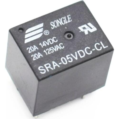 Power Relays SRA-05VDC-CL 5V 20A 5PIN T74